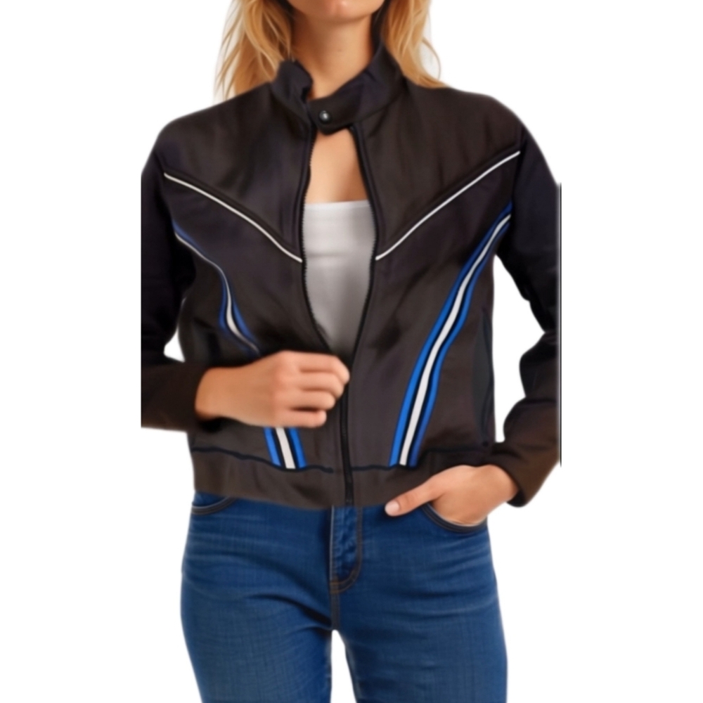 Nexgen Womens Motorcycle Riding Softshell Waterproof Zip Jacket Suze M